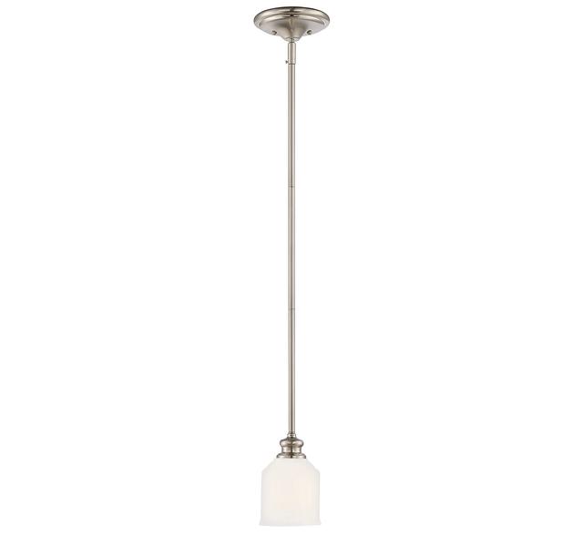 Savoy House Melrose Mini Pendant in Satin Nickel - 7-6834-1-SN