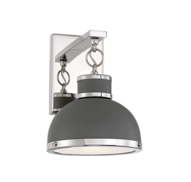 Savoy House Corning Wall Sconce in Polished Nickel - 9-8884-1-175