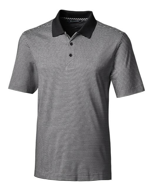 Cutter & Buck Golf Forge Tonal Stripe Stretch Polo
