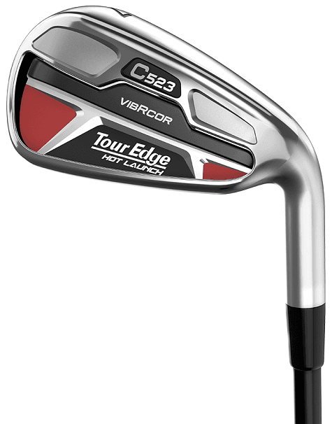 New Tour Edge Golf LH Hot Launch C523 Irons 4-PW Regular Flex Graphite Left Handed