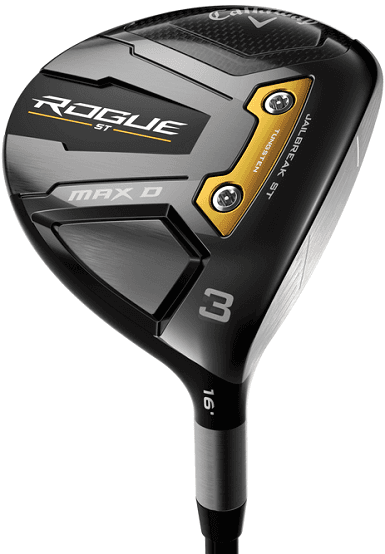 Callaway Golf LH Rogue ST Max D Fairway Wood 16* #3 Rg [Ventus Blue 6] Lft