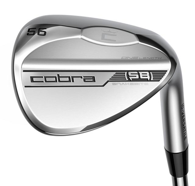Pre-Owned Cobra Golf 2023 King Cobra Sb One Chrome Wedge Steel MLH 60* 8* Bounce Stiff Lob Wedge [Kbs Hi-Rev 2.0 125 Steel] +2" *Excellent* LEFT HAND
