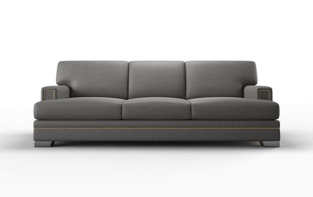 "Barcelona Cosmo Charcoal Sofa"