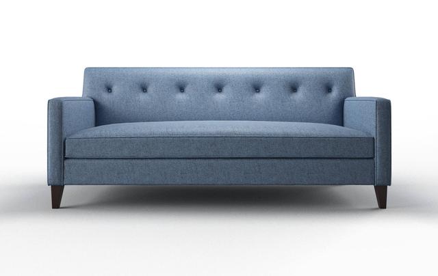 "Harper Derby Navy Sofa"