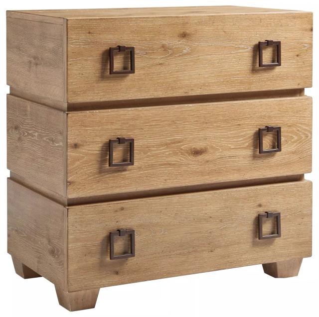 Los Altos Natural Oak Stain Hanbury Nightstand