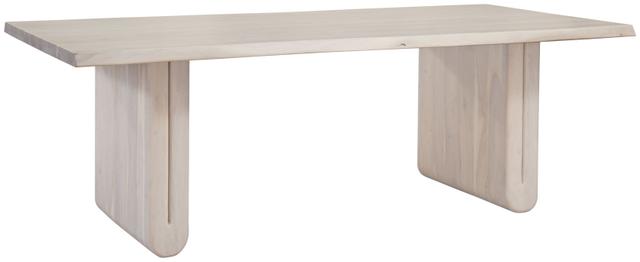 Nadia Whitewash Dining Table