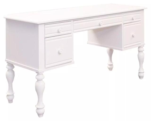 Summer House I Oyster White Vanity Desk