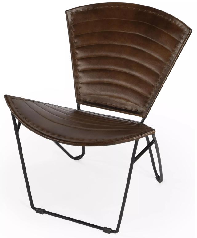 Felix Medium Brown Accent Chair