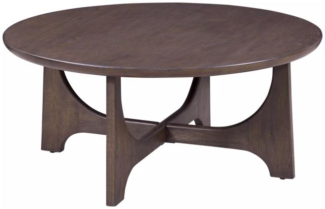 Dunnigan Antique Brown Cocktail Table