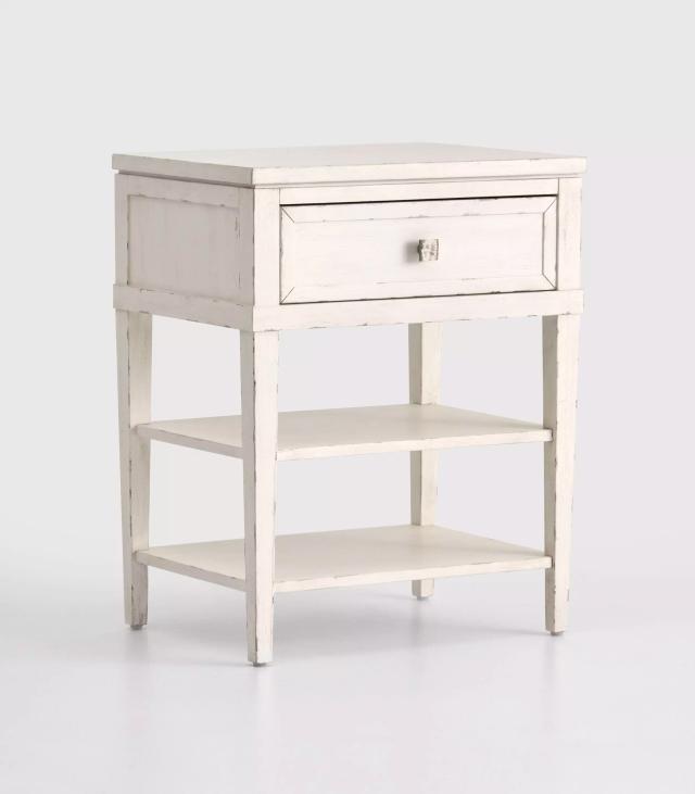 B7011 White Telephone Table