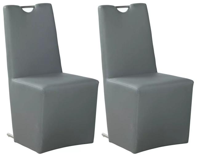 Evie Gray Side Chair Set of 2
