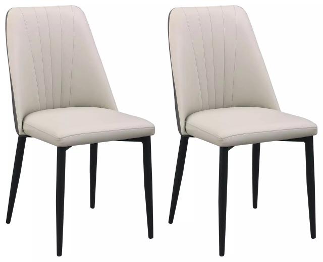 Judith Gray Side Chair Set of 2