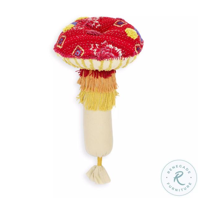 Mushroom Hand Sewn Pillow