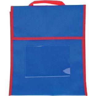 Store More Medium Book Pouches Single Color Set Of 4 Color Blue by Really Good Stuff LLC