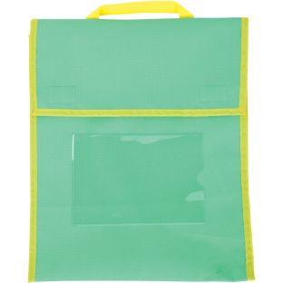 Store More Medium Book Pouches  Single Color  Set Of 4 Color Green by Really Good Stuff LLC