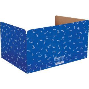 Standard Privacy Shields Set of 12 Matte Color Blue by Really Good Stuff LLC