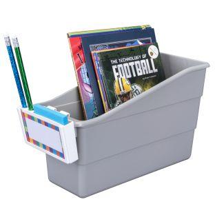 Universal Label Sticky Note And Pencil Holders  Set Of 4 Color White by Really Good Stuff LLC