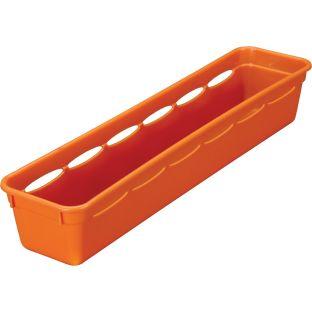 Ruler And Supplies Baskets  12 Pack Color Orange by Really Good Stuff LLC