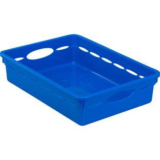 Paper Basket Organizer  Single Color  1 basket Color Blue by Really Good Stuff LLC