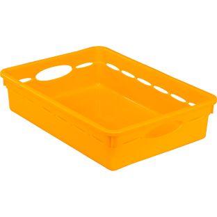 Paper Basket Organizer  Single Color  1 basket Color Orange by Really Good Stuff LLC