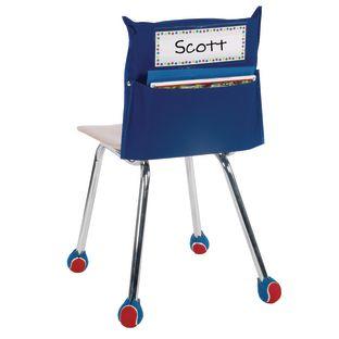 Store More Classic Chair Pocket Single Color 1 Chair Pocket Color Blue by Really Good Stuff LLC