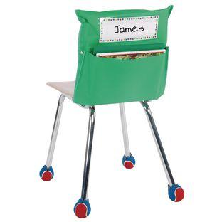 Store More Classic Chair Pocket Single Color 1 Chair Pocket Color Green by Really Good Stuff LLC