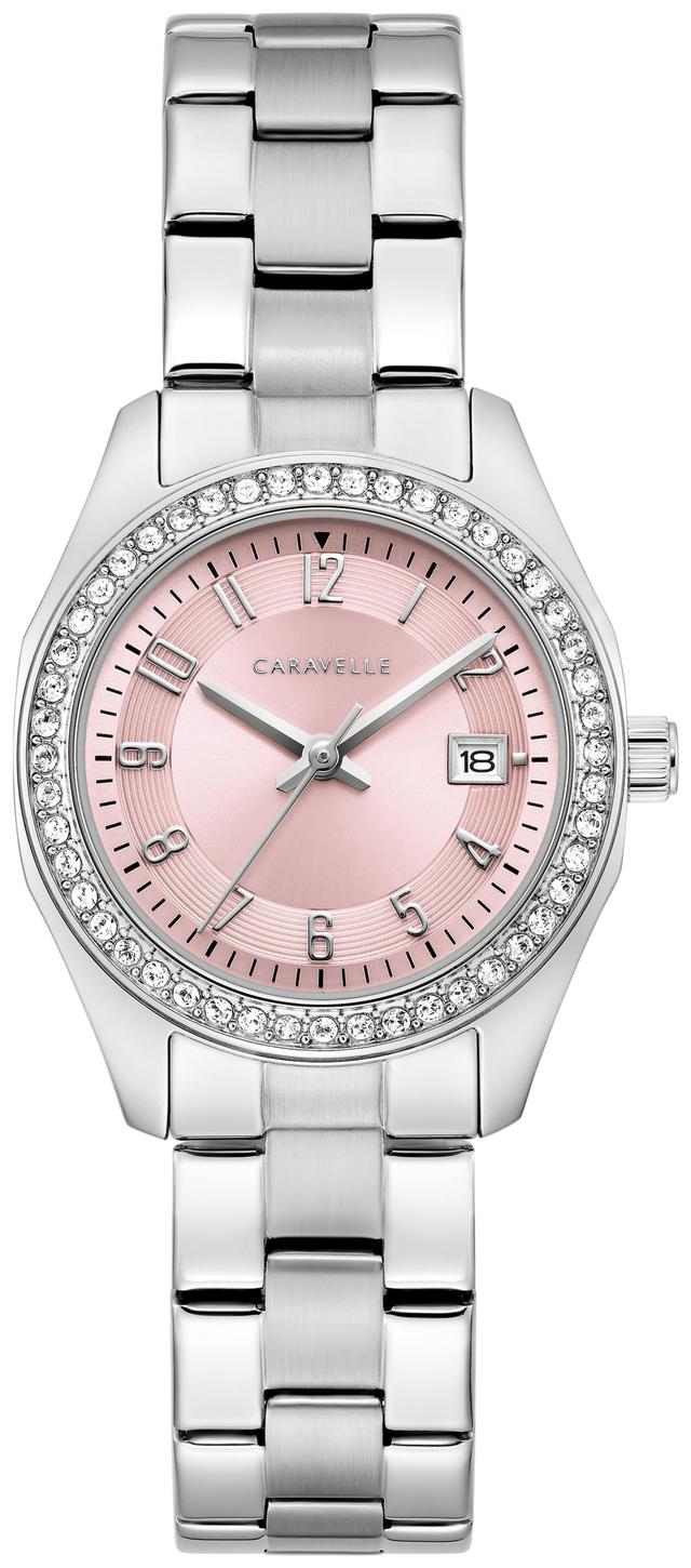 Caravelle Dress Stainless Steel Bracelet Land Sport Women's Watch - 43M123 Gifts for Her Bulova Watches