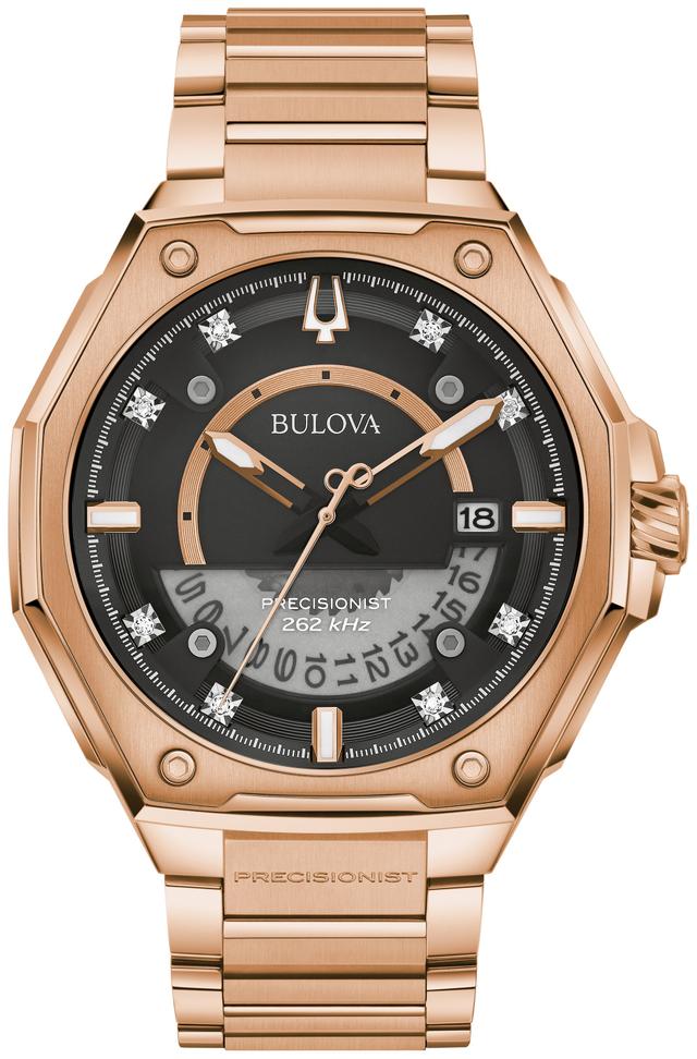 Bulova Series X Stainless Steel Bracelet Luxury Men's Watch - 97D129 Gifts for Him