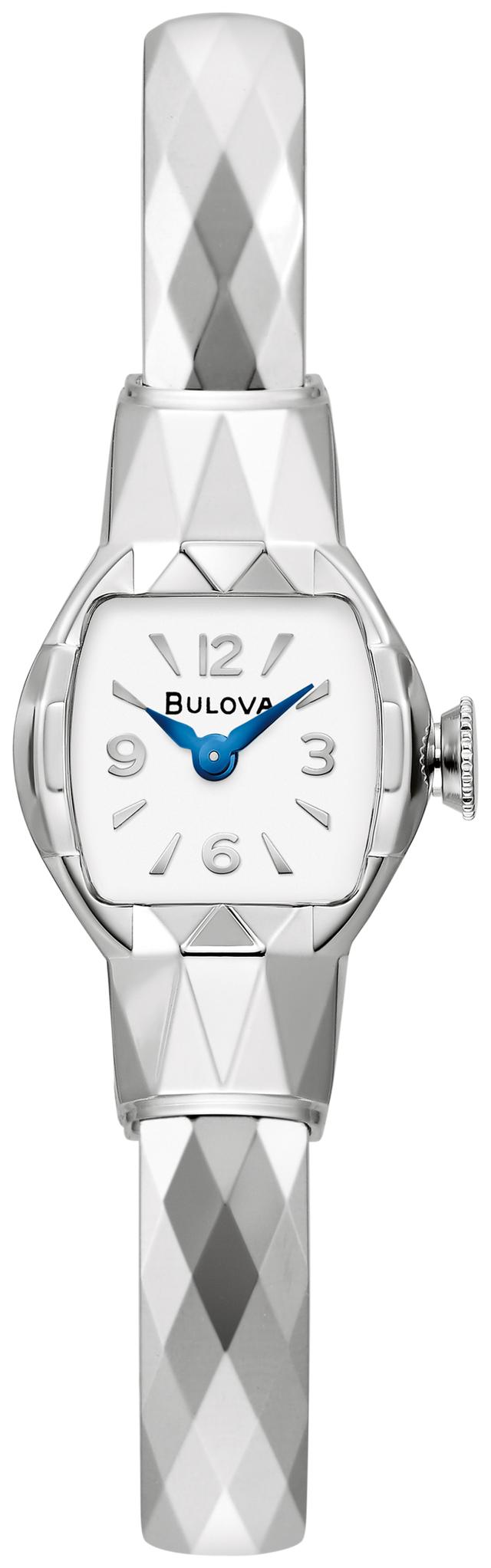 Bulova American Girl Stainless Steel Bangle Archive Heritage Women's Watch - 96L333 Gifts for Her