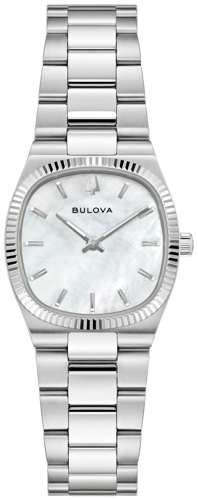 Bulova Super Seville Mini Stainless Steel Bracelet Classic Dress Classic Women's Watch - 96L353 Gifts for Her