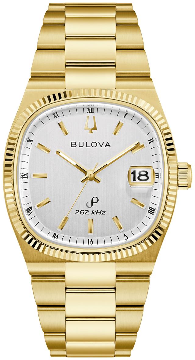 Bulova Super Seville Stainless Steel Bracelet Classic Dress Classic Men's Watch - 97B223 Gifts for Him
