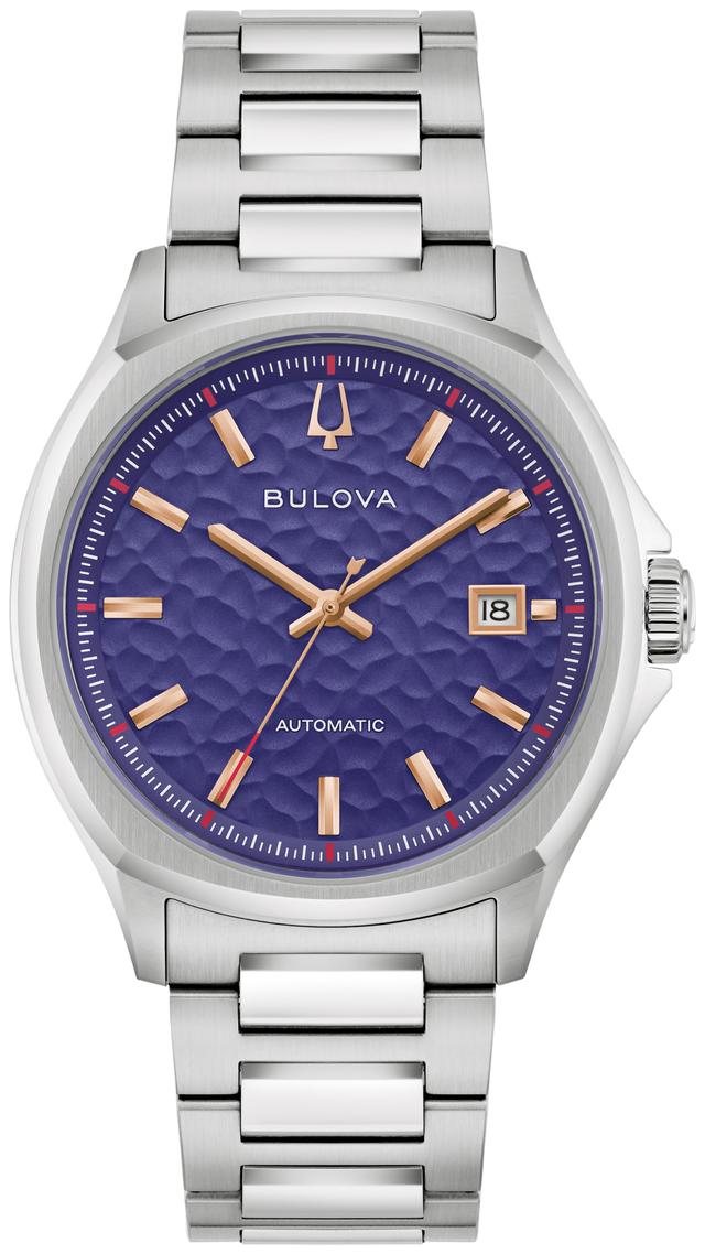 Bulova NYC Stainless Steel Bracelet Classic LP Dress Classic Men's Watch - 96B484 Gifts for Him