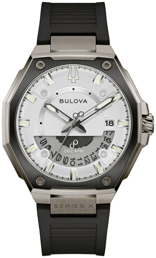 Bulova Series X HNBR Rubber Luxury Men's Watch - 98B457 Gifts for Him