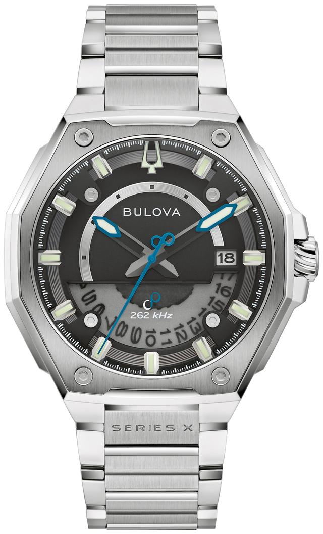 Bulova Series X Stainless Steel Bracelet Luxury Men's Watch - 98B456 Gifts for Him