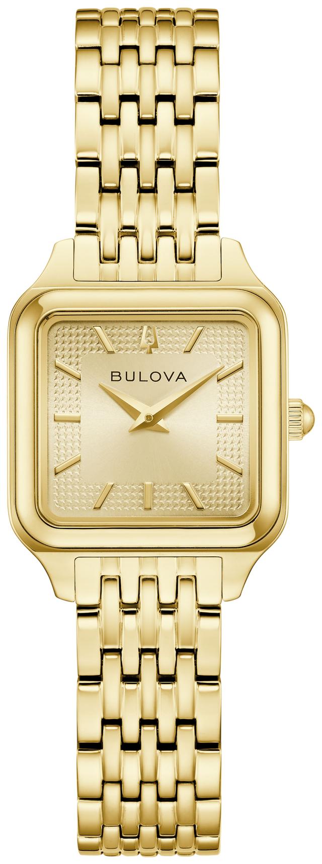 Bulova Sutton Stainless Steel Bracelet Classic Dress Classic Women's Watch - 97L191 Gifts for Her