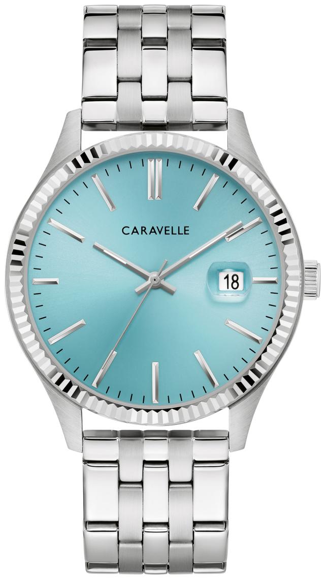 Caravelle Dress Stainless Steel Bracelet Classic Dress Classic Men's Watch - 43B174 Gifts for Him Bulova Watches