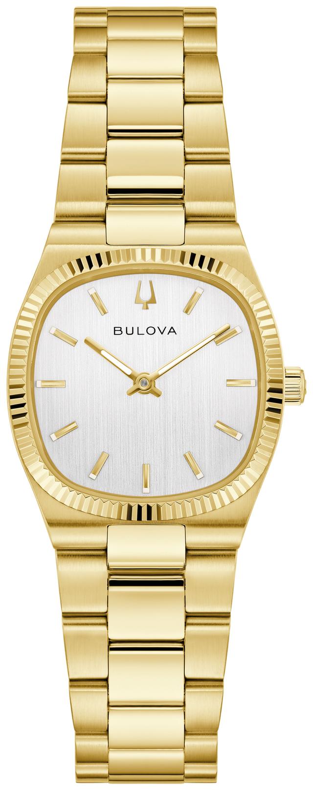 Bulova Super Seville Mini Stainless Steel Bracelet Classic Dress Classic Women's Watch - 97L189 Gifts for Her