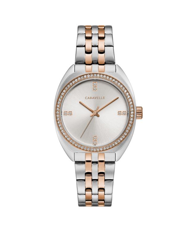 Bulova Retro Caravelle Stainless Steel Bracelet Classic Dress Classic Women's Watch - 45L180 Gifts for Her