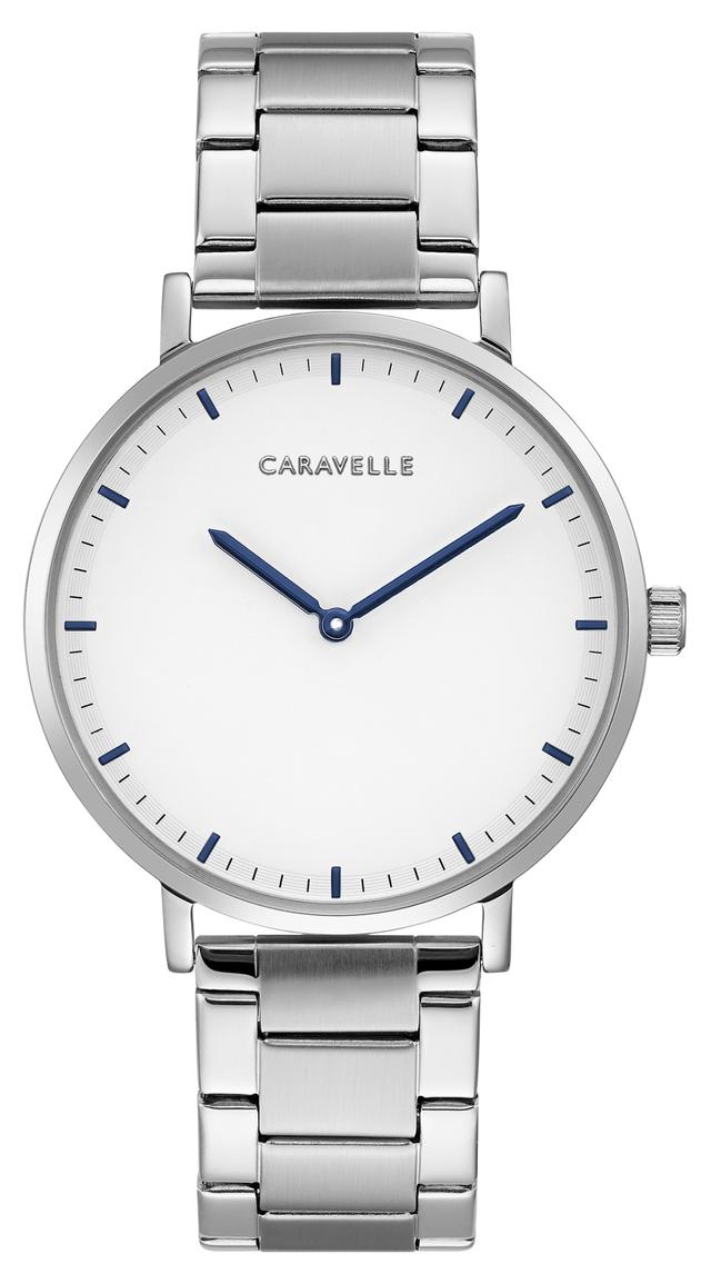 Caravelle Min Max Stainless Steel Bracelet Modern Men's Watch - 43A150 Gifts for Him Bulova Watches