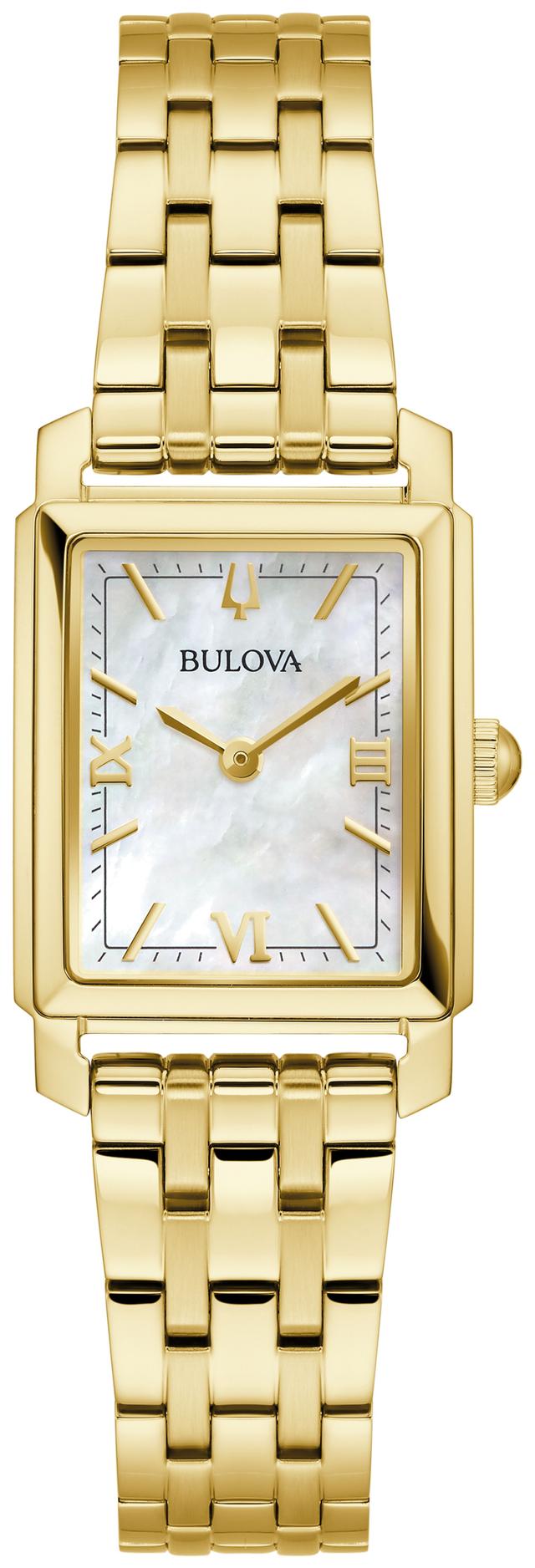 Bulova Sutton Stainless Steel Bracelet Classic Dress Classic Women's Watch - 97L177 Gifts for Her