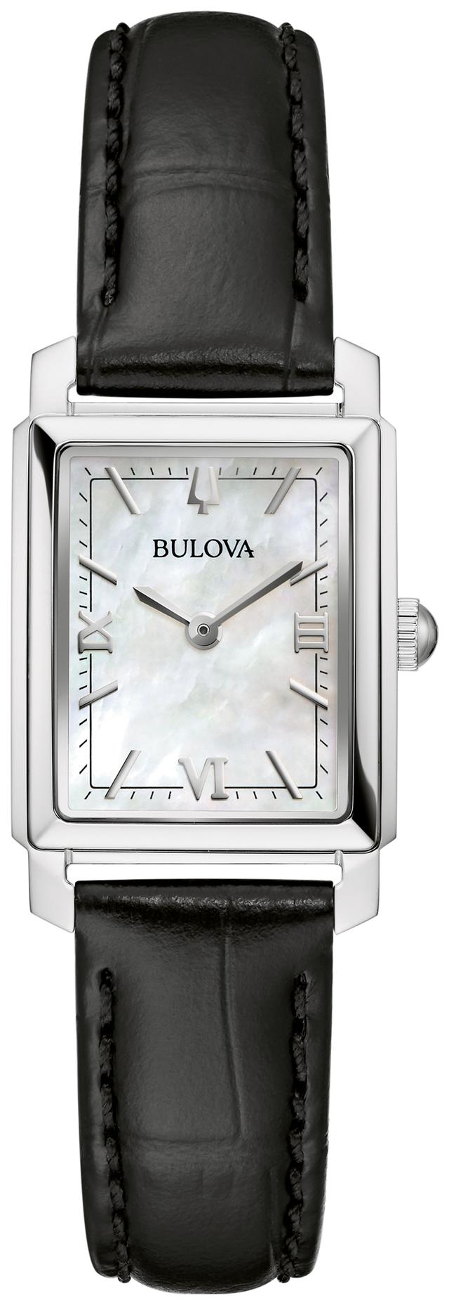 Bulova Sutton Leather Strap Classic Dress Classic Women's Watch - 96L330 Gifts for Her