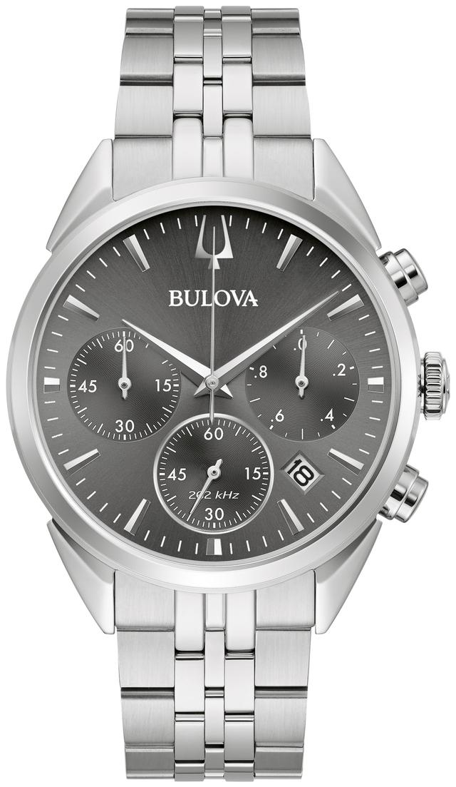 Bulova Sutton Stainless Steel Bracelet Classic Dress Classic Men's Watch - 96B372 Gifts for Him