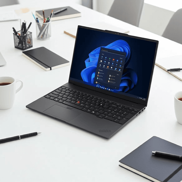 Lenovo ThinkPad E16 Gen 3 (Intel) Intel® Core™ 5 210H Processor (E-cores up to 3.60 GHz P-cores up to 4.80 GHz)/Windows 11 Pro 64/256 GB SSD M.2 2242 PCIe Gen4 TLC Opal