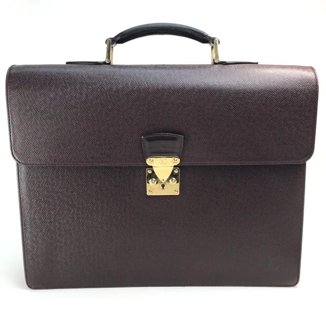 Louis Vuitton Brown Leather Briefcase (Pre-Owned)