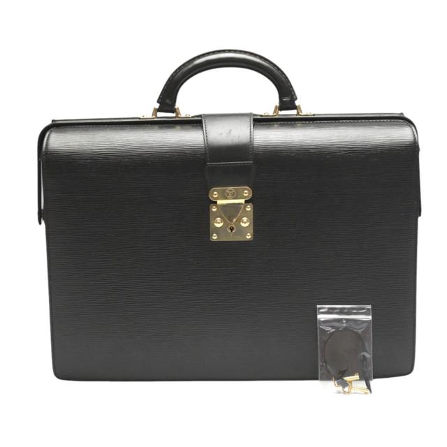 Louis Vuitton Epi Black Epi Leather Briefcase (Pre-Owned)