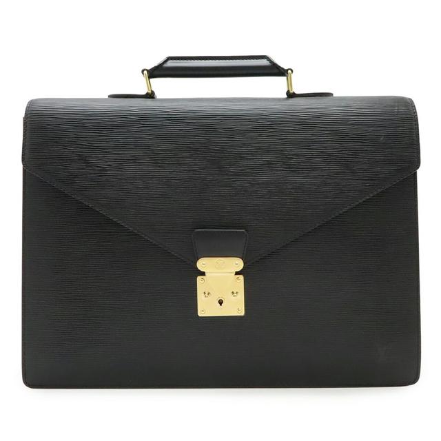 Louis Vuitton Noir Epi Leather Briefcase (Pre-Owned)