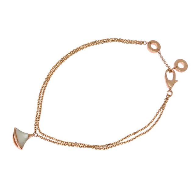 Bvlgari Pink Pink Gold (18K) Charm Bracelet (Pre-Owned)