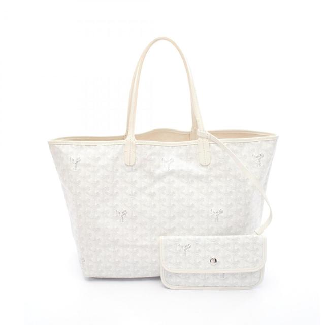 Goyard White Coated Canvas Tote Bag (Pre-Owned)