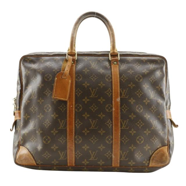 Louis Vuitton Brown Monogram Canvas Briefcase (Pre-Owned)
