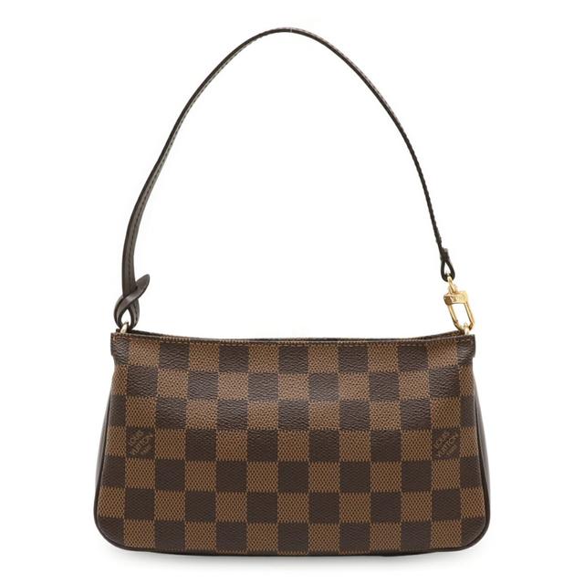 Louis Vuitton Damier Brown Pvc Handbag Pouch (Pre-Owned)
